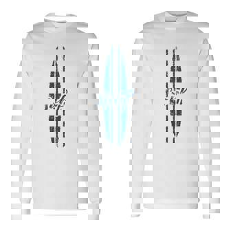 Surf サーフ サーフィン サーフボード サーファー波に乗る ヴィンテージ レトロ 長袖Tシャツ - Kawaiitshirt