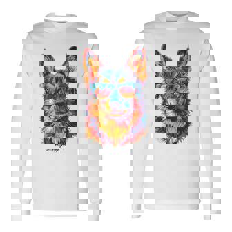 Swedishallhund 犬 モチーフ ペット サングラスwedishallhund 長袖Tシャツ - Kawaiitshirt