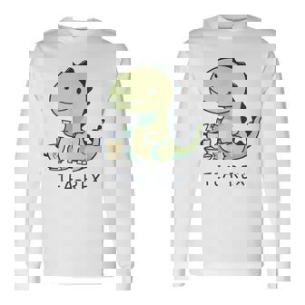 Tea-Rex 長袖Tシャツ - Kawaiitshirt