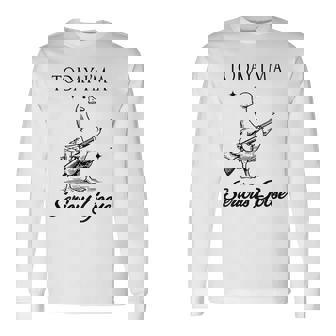 Today I'm A Serious Goose Lovers Goose With Gun On Back Long Sleeve T-Shirt | Mazezy