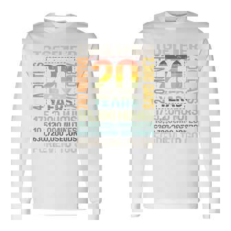 Together 20 Years Forever To Go 結婚20周年記念 長袖Tシャツ - Kawaiitshirt