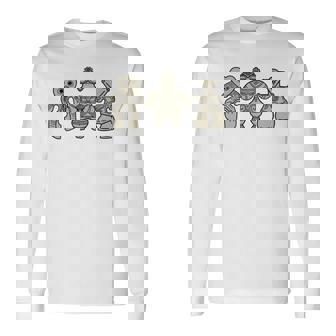 Tomodachi 土偶 縄文 時代 遮光器土偶 ハート形土偶 仮面の女神 宇宙人 はにわ かわいい シュール 長袖tシャツ 長袖Tシャツ - Kawaiitshirt