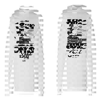 Toonces 自動車教習所 エスト 伝説の運転 猫 面白い 長袖Tシャツ - Kawaiitshirt