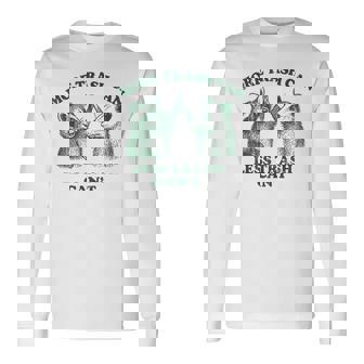 More Trash Can Less Trash Can't Raccoon And Possum Long Sleeve T-Shirt - Thegiftio UK