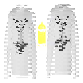 Trompe L'œil スキューバダイビングボトルバック 長袖Tシャツ - Kawaiitshirt