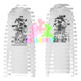 Twisting Balloon バルーンツイスト アート バルーンモデリング 長袖Tシャツ - Kawaiitshirt