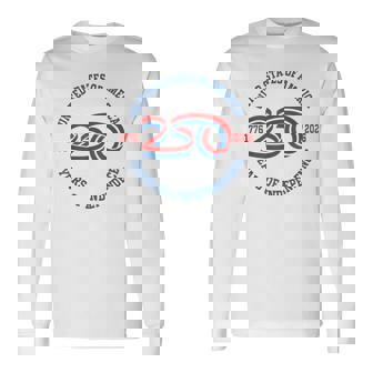United States Of America 250 Years Of Independence July 4Th Long Sleeve T-Shirt | Mazezy