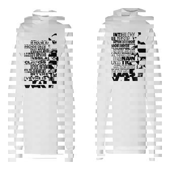 Until The Philosophy ハイレ・セラシエ 戦争 スピーチ レゲエ ラスタ 哲学が変わるまで 長袖Tシャツ - Kawaiitshirt