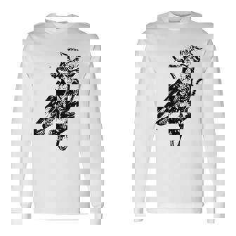 Vintage Cute Cat Bicycle Sport Bike Cycling Cyclist Biking Long Sleeve T-Shirt - Thegiftio