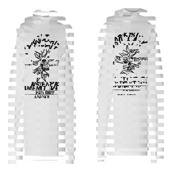 Vintage Spooky Island Est 2002 Amusement Park Island Long Sleeve T-Shirt - Thegiftio UK