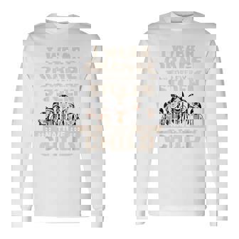 I Wear Orange Every Child Unity Indigenous Native American Long Sleeve T-Shirt | Mazezy