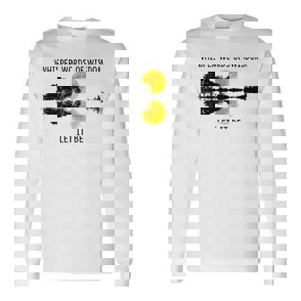 Whisper Words Of Wisdom Let-It Be ギター レイクシャドウ 長袖Tシャツ - Kawaiitshirt