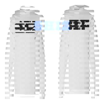 Wickedhiz University Collegiate フェイク刺繍 F&B 長袖Tシャツ - Kawaiitshirt