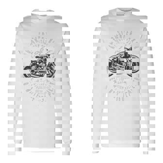 「1964 認定バイカー」伝説のバイク誕生日 長袖tシャツ 長袖Tシャツ - Kawaiitshirt