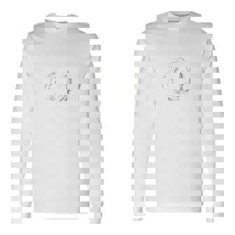 「うずまき／とほかみえみため」 言霊 ホツマ文字 ヲシテ文字 とほかみゑひため 神社 開運 お守り バックプリント 長袖tシャツ 長袖Tシャツ - Kawaiitshirt