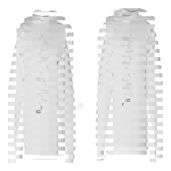 「よそいき」文字入り おもしろ 筆文字 面白い バック 面白い 長袖Tシャツ - Kawaiitshirt