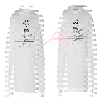 【44歳】44才 誕生日 お祝い 水引 和柄 日本のお土産 記念品 ギャグ ウケ狙い 贈り物 ギフト 面白い おもしろ 長袖Tシャツ - Kawaiitshirt