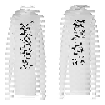 【ぎゅうどん食べたい】牛丼 面白い 文字 ネタ ウケ狙い 笑える おもしろ ユーモア お笑い 文字入り ジョーク 長袖Tシャツ - Kawaiitshirt