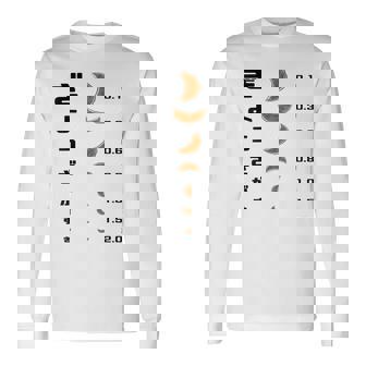 【ぎょうざ】餃子 視力検査 ギョーザ 可愛い 面白い おもしろ 文字入り ネタ ウケ狙い 食べ物 ごはん 変な 料理 長袖Tシャツ - Kawaiitshirt