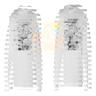 【ワトソン・アメリア】ホロぐら名場面 長袖Tシャツ - Kawaiitshirt