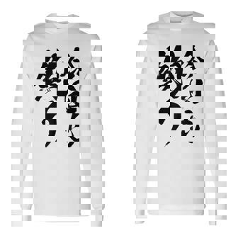 【今日も釣り】釣り 魚釣り 海釣り 趣味 漁師 フィッシング ネタ 釣りバカ 釣り人 釣り好き 筆文字 ウケ狙い 面白い 長袖Tシャツ - Kawaiitshirt