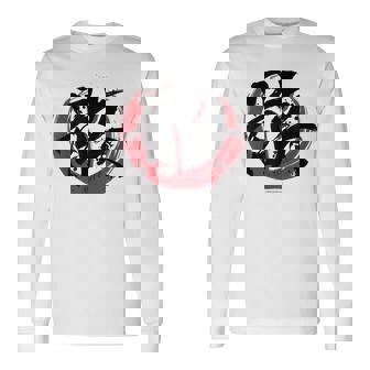 【森カリオペ】ホロライブ 漢字tシャツ 骸 長袖Tシャツ - Kawaiitshirt