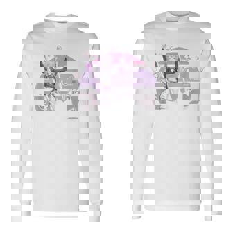 【猫又おかゆ】ホロぐら名場面 長袖Tシャツ - Kawaiitshirt