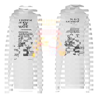 うさまる ベジまるシェ ロゴ付 長袖Tシャツ - Kawaiitshirt