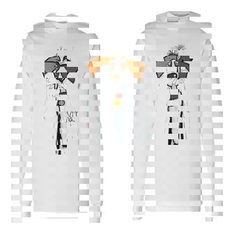 おとぼけわんこ 長袖Tシャツ - Kawaiitshirt