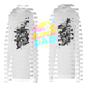 お父さんへの誕生日プレゼント -Uper Dad メンズ 長袖Tシャツ - Kawaiitshirt