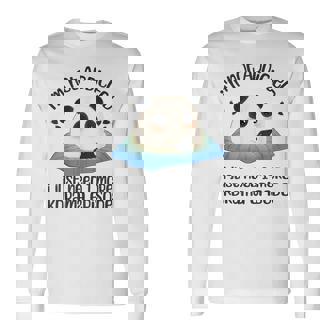 かわいいkdramaグッズ パンダ 韓国ドラマ K-ドラマ グッズ 長袖Tシャツ - Kawaiitshirt