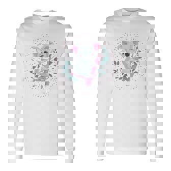 かわいいコアラガール おもしろコアラ 長袖tシャツ 長袖Tシャツ - Kawaiitshirt