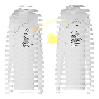 ぐでたま 大事なもの忘れてな〜い？ ライトカラー 長袖Tシャツ - Kawaiitshirt