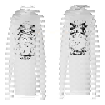 げっ歯類のモルモットの所有者 キャビー 洞窟愛好家 モルモット 長袖Tシャツ - Kawaiitshirt