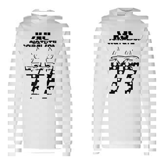 この身体７７年目 まだまだ行くぜ ７７歳 喜寿祝い 長寿祝い おもしろ 喜寿 長袖Tシャツ - Kawaiitshirt