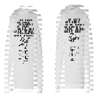 これは私のラッキーバー試験シャツ面白いラッキーバー試験 長袖Tシャツ - Kawaiitshirt