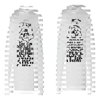 ごめんなさい、チャウチャウには家に私が必要です、チャウチャウのお父さん 長袖Tシャツ - Kawaiitshirt