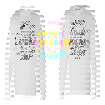 さよなら 5年生 卒業 中学へ ハローサマー 長袖Tシャツ - Kawaiitshirt