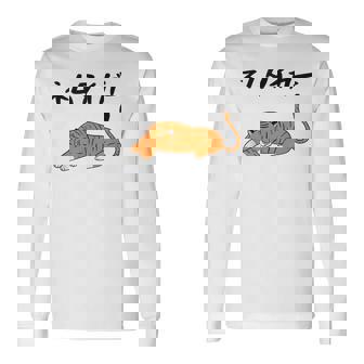 ねむタイガー ネタ ダジャレ おやじギャグ お笑い ギャグ ダジャレ好き ツッコミ 虎 動物好き おもしろ 長袖Tシャツ - Kawaiitshirt