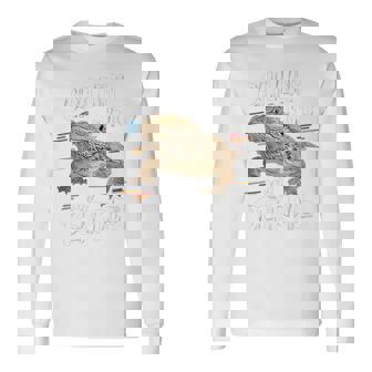 ひげを生やしたドラゴン、バルタゲーム、フトアゴヒゲトカゲ、ポゴナとくつろぐ 長袖tシャツ 長袖Tシャツ - Kawaiitshirt