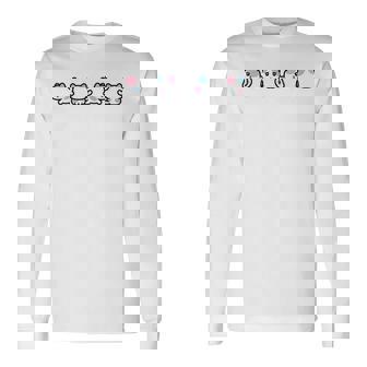 びーえするるる【Bsテレ東公式】全身360°イラストtシャツ（10色） 長袖Tシャツ - Kawaiitshirt