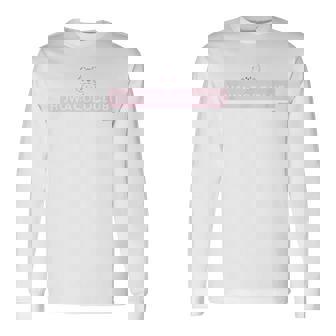 ほわころちゃん（ロゴ BlPk） 長袖Tシャツ - Kawaiitshirt