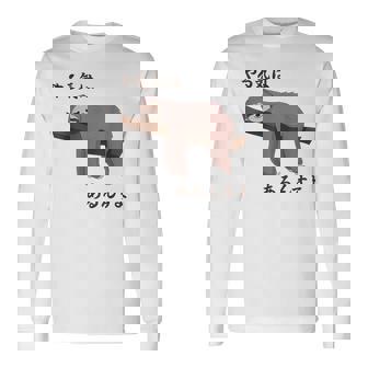 やる気はあるんすよ パンダ ジョーク かわいい 動物好き ギャグ好き ジョーク好き ギャグ おもしろ ネタ 長袖Tシャツ - Kawaiitshirt