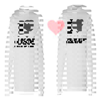 アイハート 箱根 日本 愛 日本土産 長袖Tシャツ - Kawaiitshirt