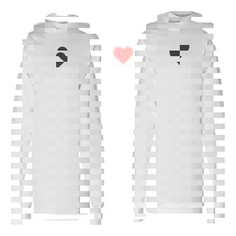 アイラブハートニューカッスル・アポン・タイン・イングランド 長袖tシャツ 長袖Tシャツ - Kawaiitshirt