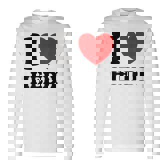 アイ・ラブ・ハイジ 長袖Tシャツ - Kawaiitshirt