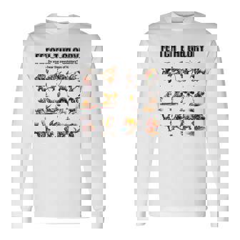 アスリート犬たちの挑戦 – Fetch The Glory 長袖Tシャツ - Kawaiitshirt