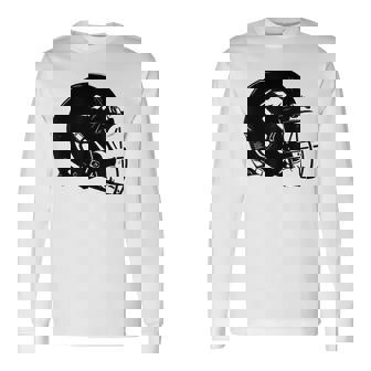 アメフト ヘルメット スケッチ アメリカンフットボール トレーニング 長袖Tシャツ - Kawaiitshirt