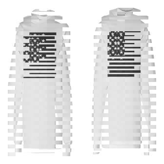 アメリカ 国旗 メンズ 星 半袖 ロック かっこいい おしゃれ プリント アーミー Army Usa 星条旗 長袖Tシャツ - Kawaiitshirt