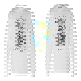 アーバン ストリートウェア グラフィック バスキア アート 抽象 長袖Tシャツ - Kawaiitshirt